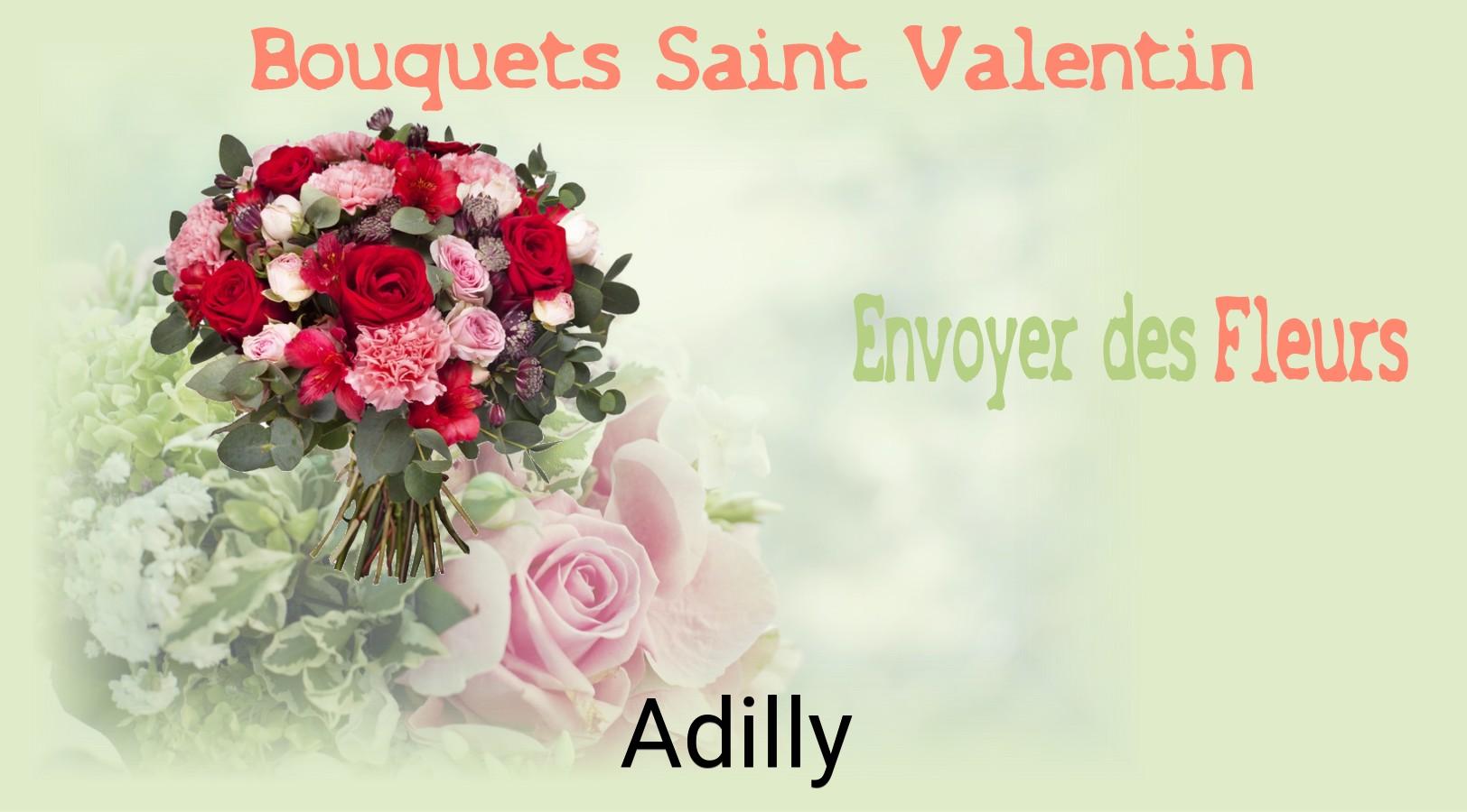 Roses de Saint-Valentin livrées à Adilly